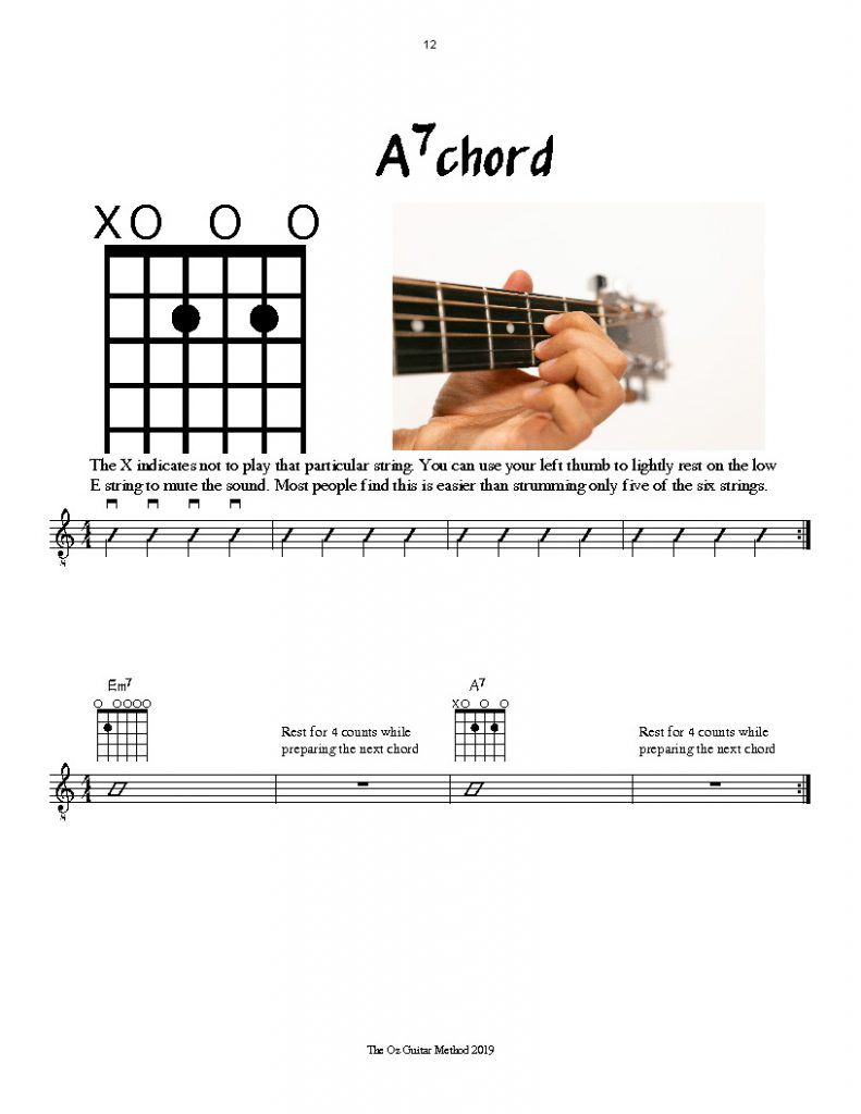 Guitar The Oz Guitar Method Fflat Books