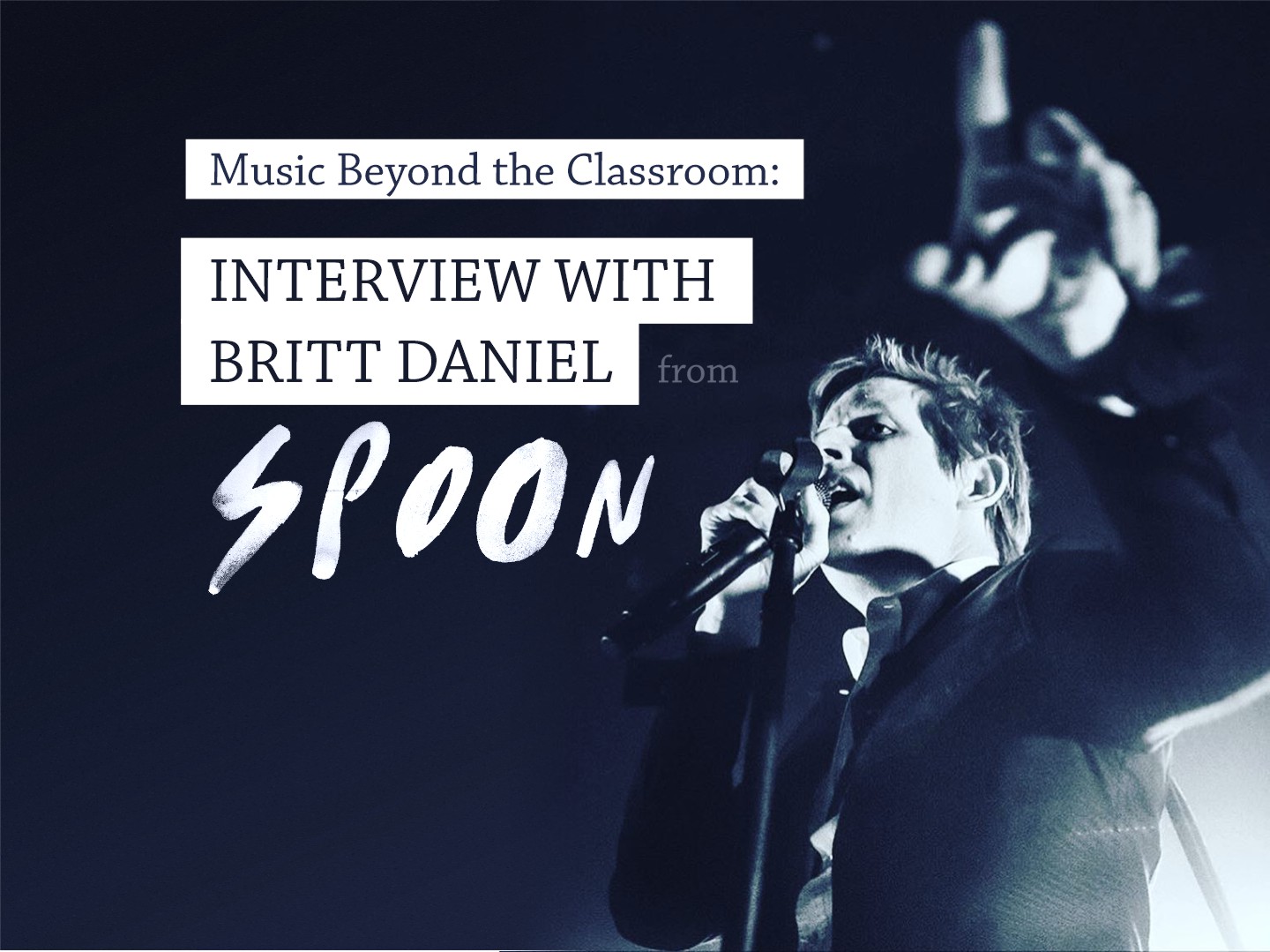 Interview with britt daniel from spoon