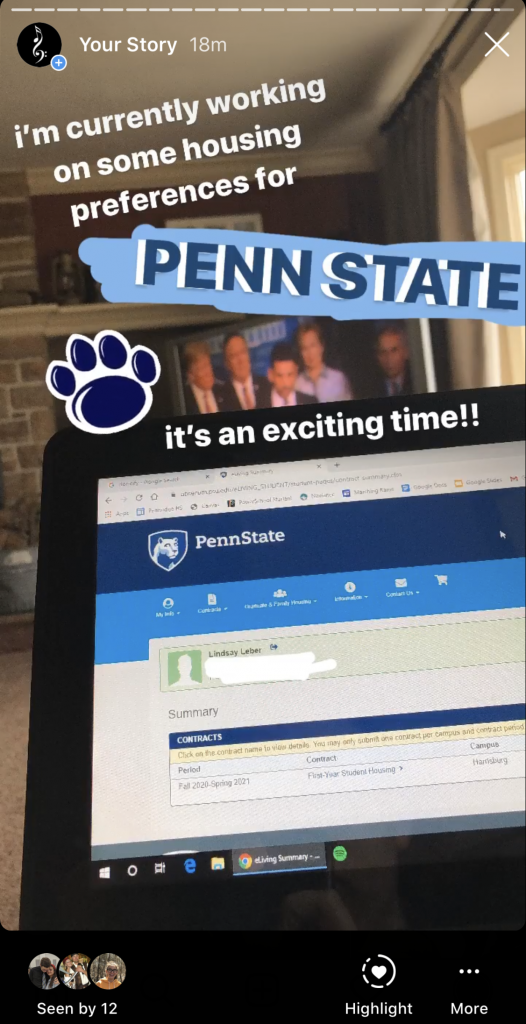 student into pennstate