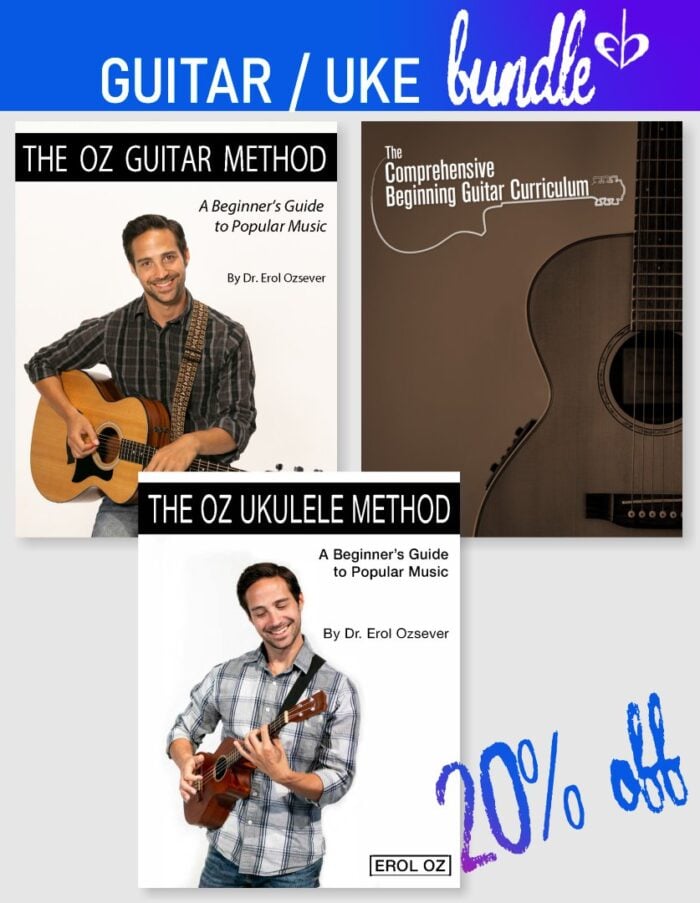 Guitar Ukulele music eBook Bundle