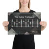 The Guitar Fretboard Dark Poster - Image 2