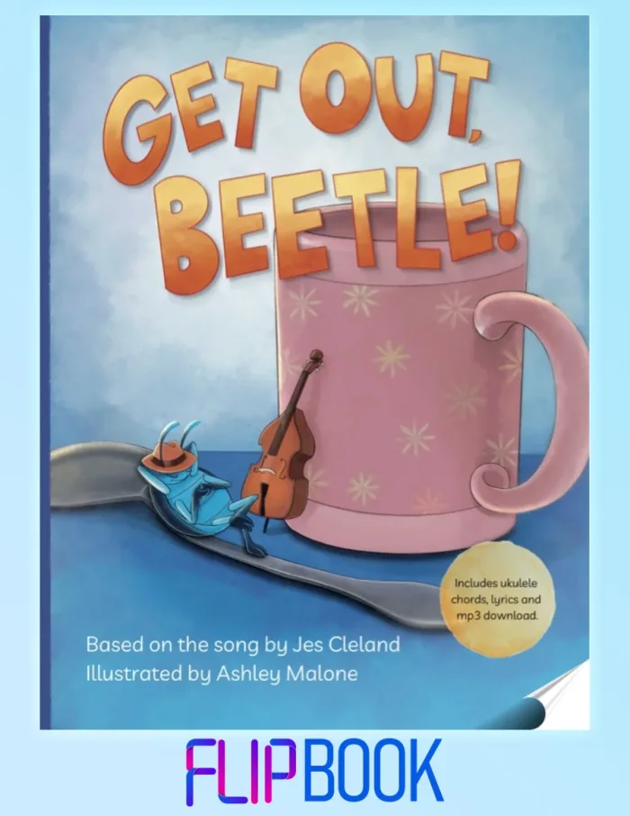 Get Out Beetle flip book cover