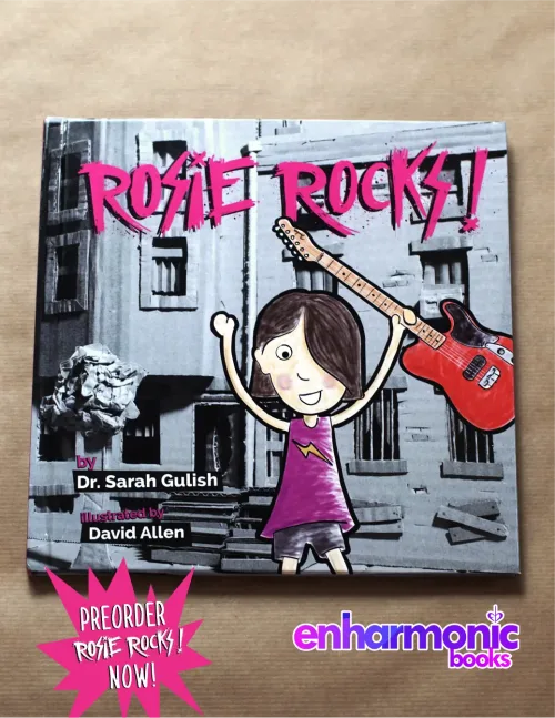 Rosie Rocks! Children's book order hardback cover