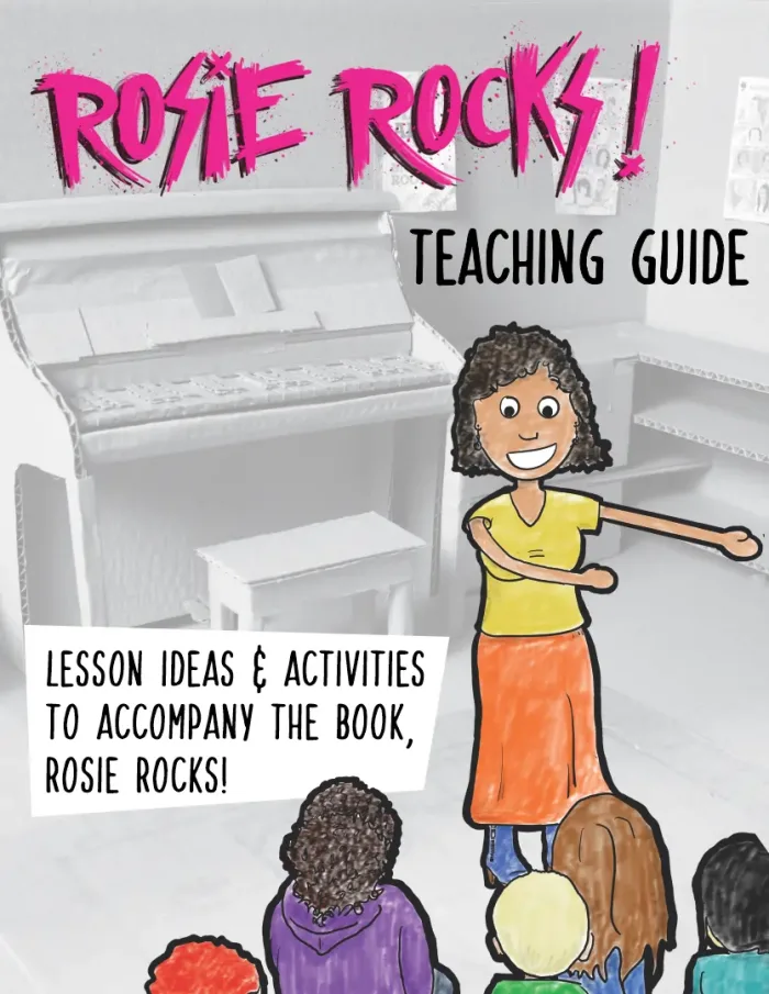 Rosie Rocks teaching guide cover