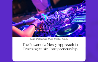 Teaching music entrepreneurship Blog Post