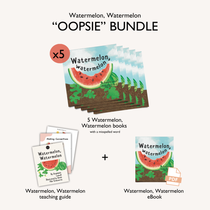 Watermelon, Watermelon "Oopsie" Bundle