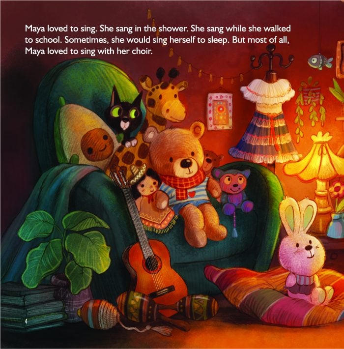 Maya and the Stage Fright Hardback - Image 4